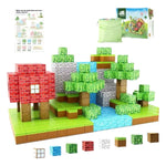Bloques Magnéticos de Construcción Minecraft. 75 Piezas