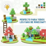 Bloques Magnéticos de Construcción Minecraft. 75 Piezas