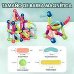 Bloques Magnéticos Crea & Juega.  46 Piezas