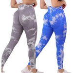 Calza con Faja Tie Dye y Efecto Push Up – Estilo, Comodidad y Realce en un Solo Producto