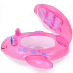 Flotador Inflable Ballena con Techo - Diversión Verano Piscina